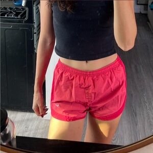 Nike Women's Bright Red Athletic Shorts